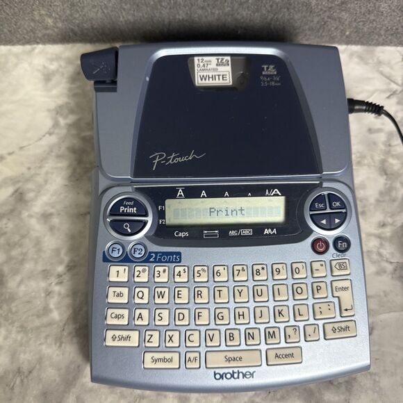 Brother P-Touch PT-1880 Label Thermal Printer w/ Power Adapter TESTED - Picture 2 of 7